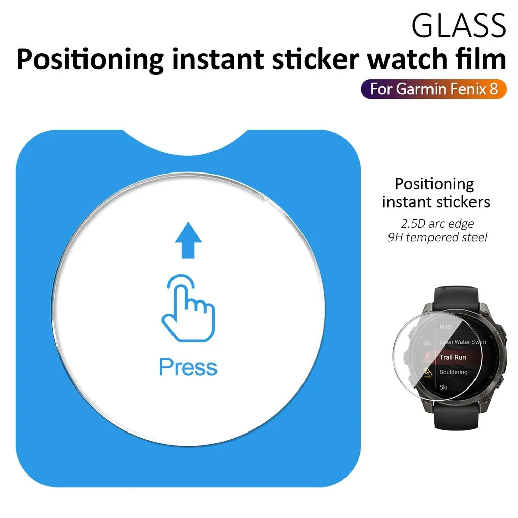 Screen Alignment Tool - Garmin Fenix 8 Series Screen Protector,