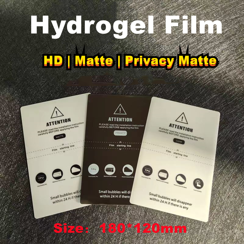 50PCS HD MATTE Privacy Frosted - огляд і ціна Flexible Tpu Film