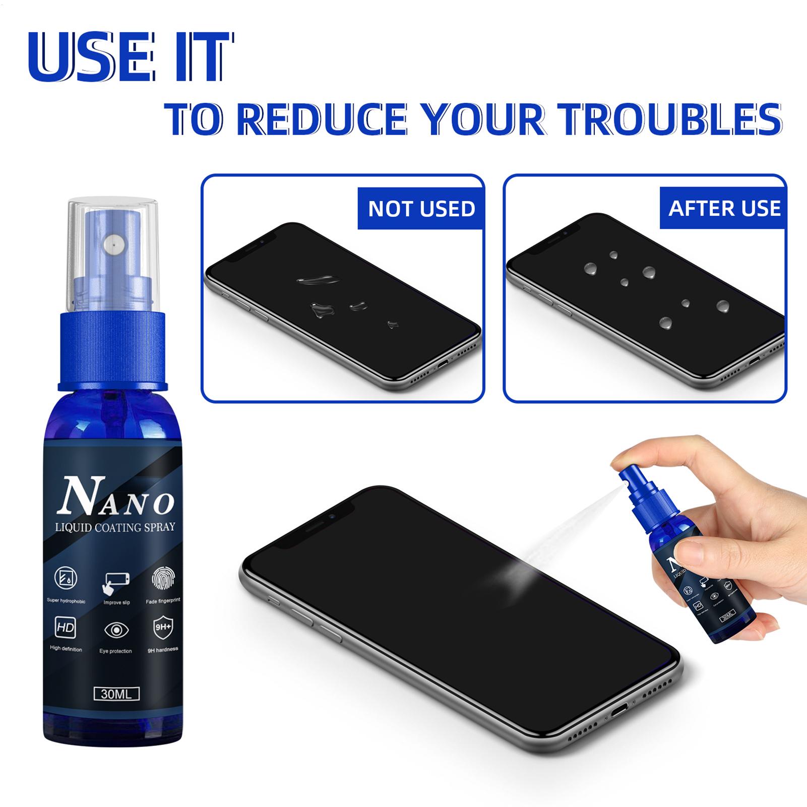 Phone Coating Spray Liquid Pro - огляд і ціна Oleophobic Coating Spray