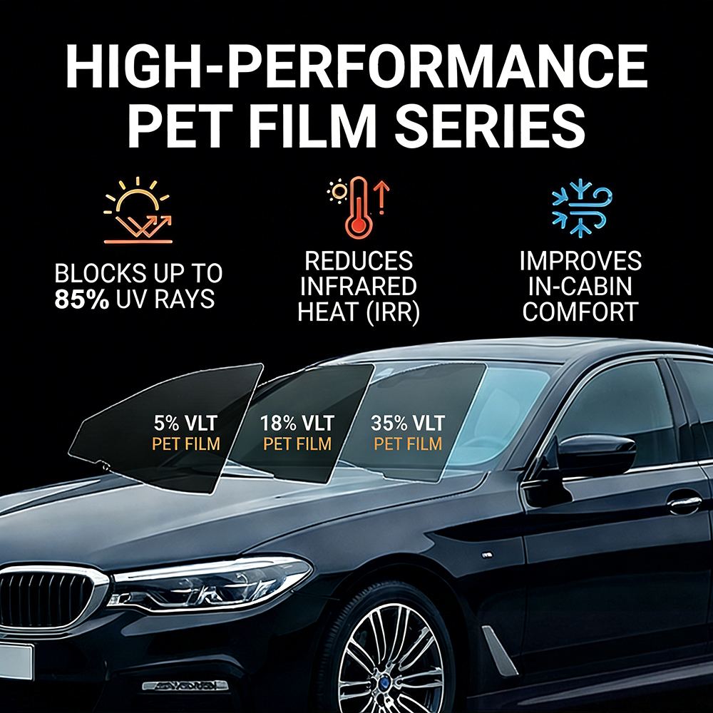 2m/5m 5/18/35 Percent VLT Car  - огляд і ціна Glass Protector Auto