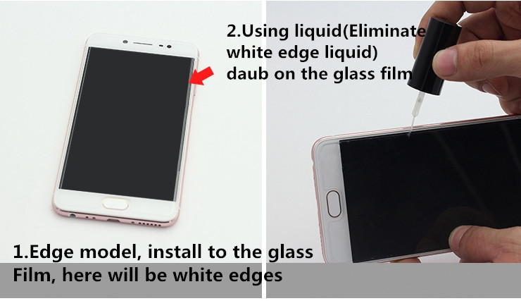 Tempered Glass White Edge Elim - огляд і ціна Oleophobic Coating Spray