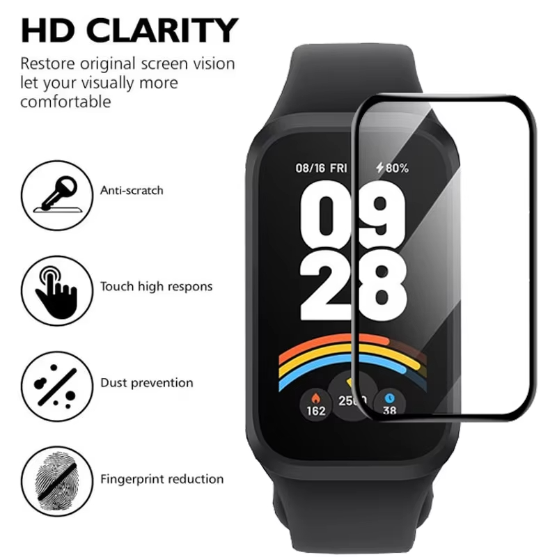 1-5PCS Screen Protector For Xi - огляд і ціна Curved Edge Screen