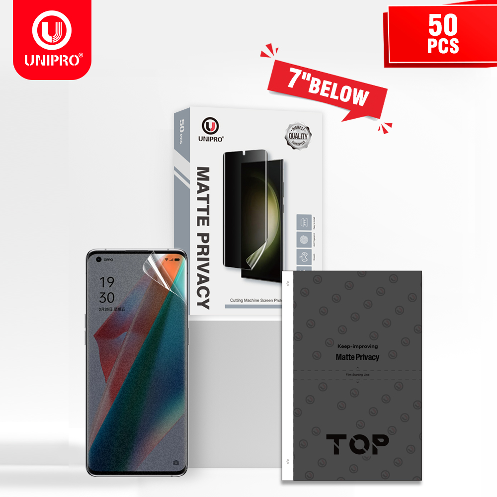 UNIPRO 50Pcs Full Coverage Ant - огляд і ціна Flexible Tpu Film