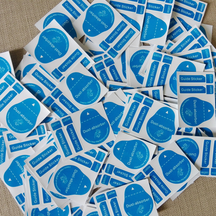 1/20/50/100pcs Blue Dust Remov - огляд і ціна Dust Removal Sticker