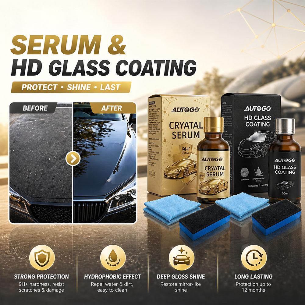 Car Ceramic Coating Kit HD Gla - огляд і ціна Glass Protector Auto