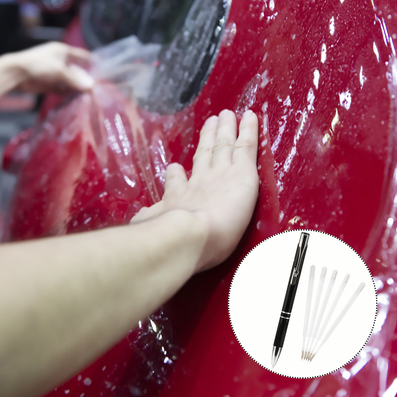 1Set Retractable Air Release P - огляд і ціна Air Bubble Remover