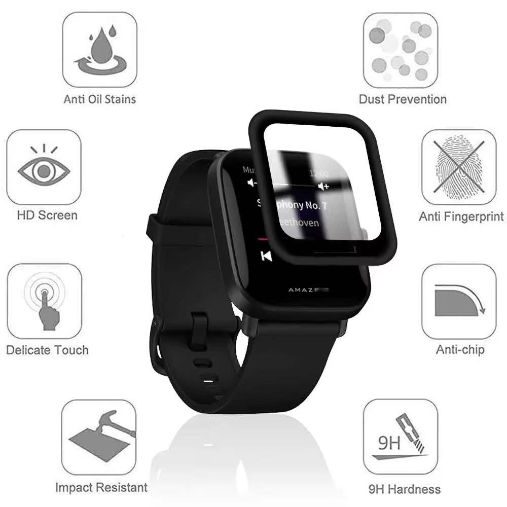 1-6 PCS Screen Protector Film  - огляд і ціна Smartwatch Screen Film