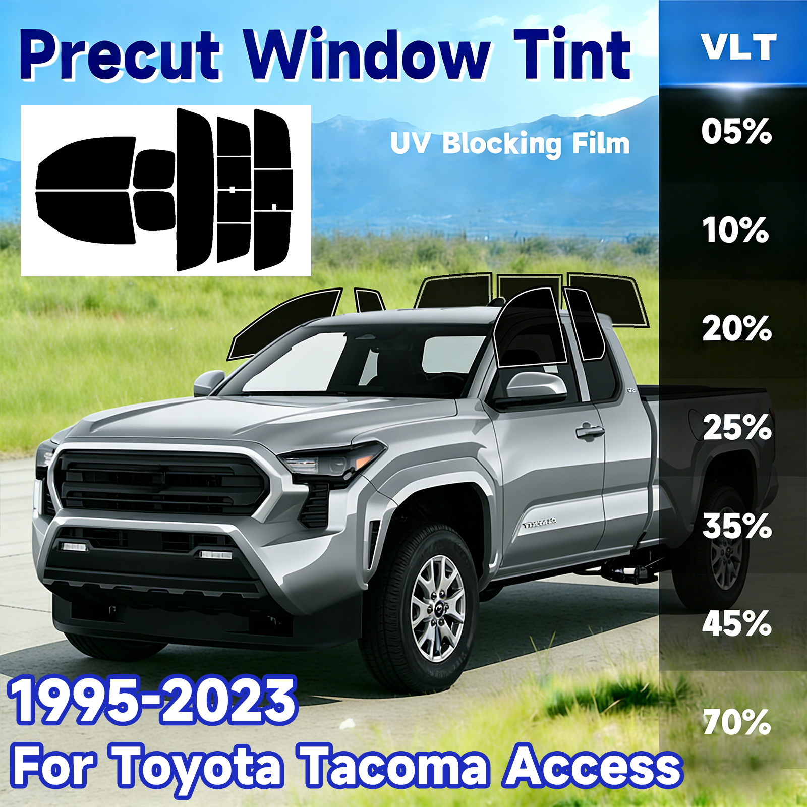 Precut Window Tint Car for Toy - огляд і ціна Privacy Screen Protector