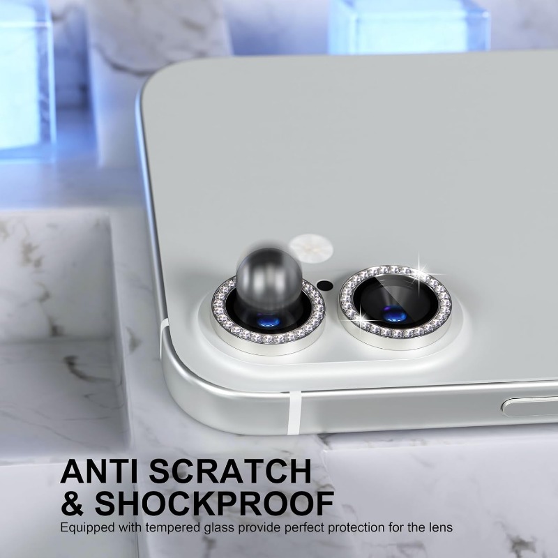 Glitter Camera Lens Protector  - огляд і ціна Tempered Glass Screen 9H