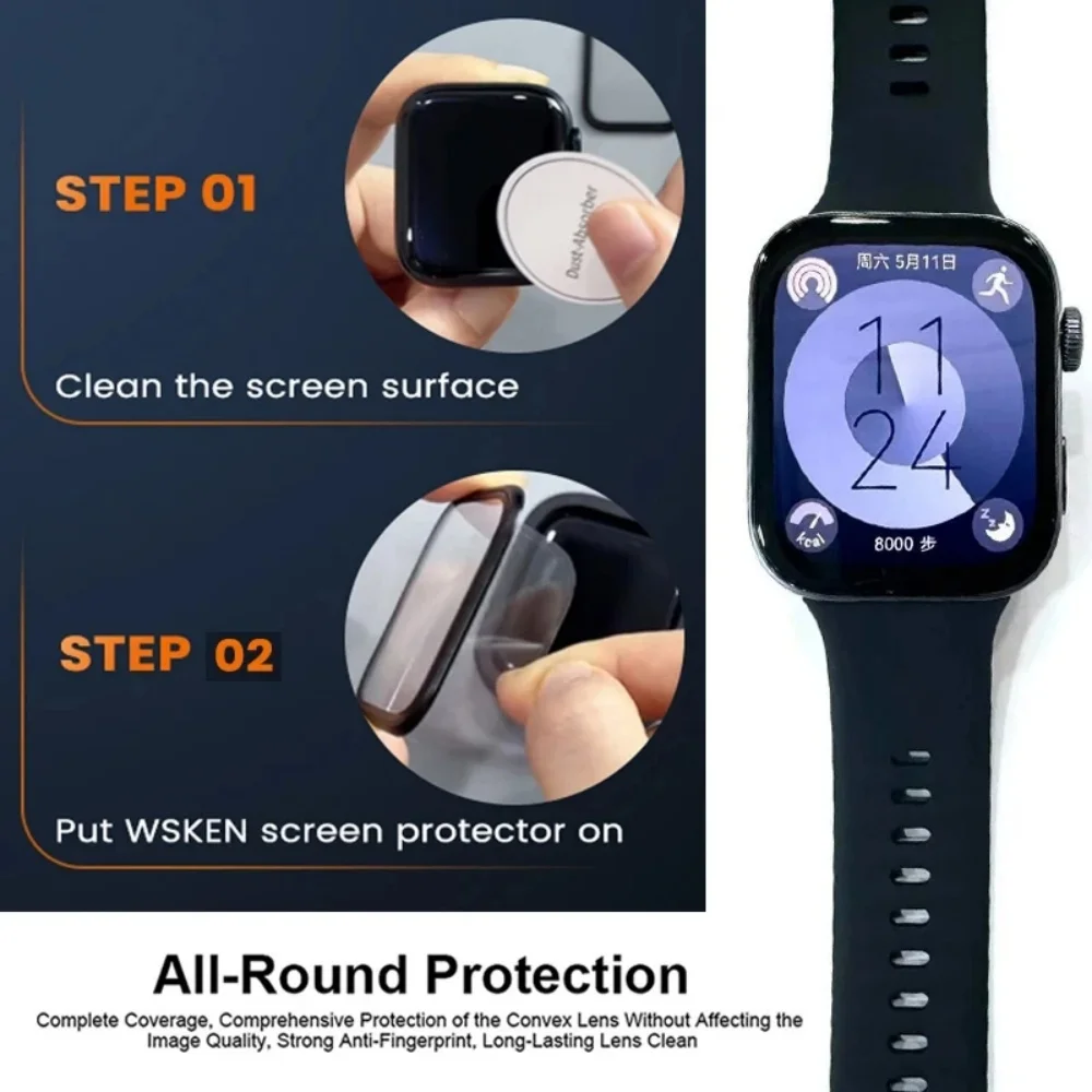 Tempered Glass For Huawei Watc - огляд і ціна Smartwatch Screen Film