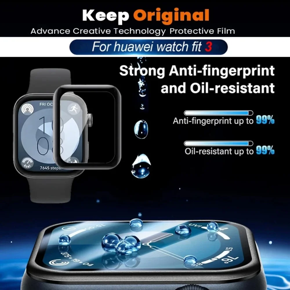 Tempered Glass For Huawei Watc - огляд і ціна Smartwatch Screen Film