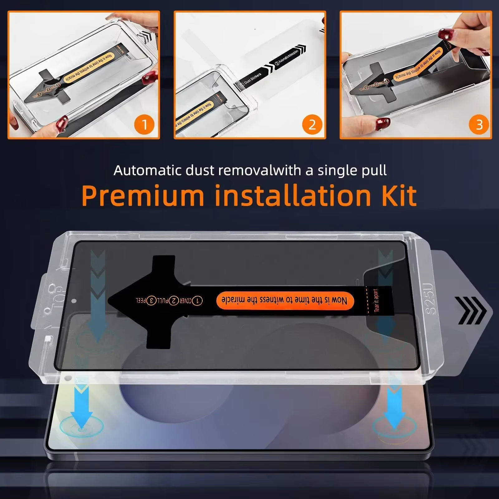 3pcs Privacy Protective Screen - огляд і ціна Screen Alignment Tool