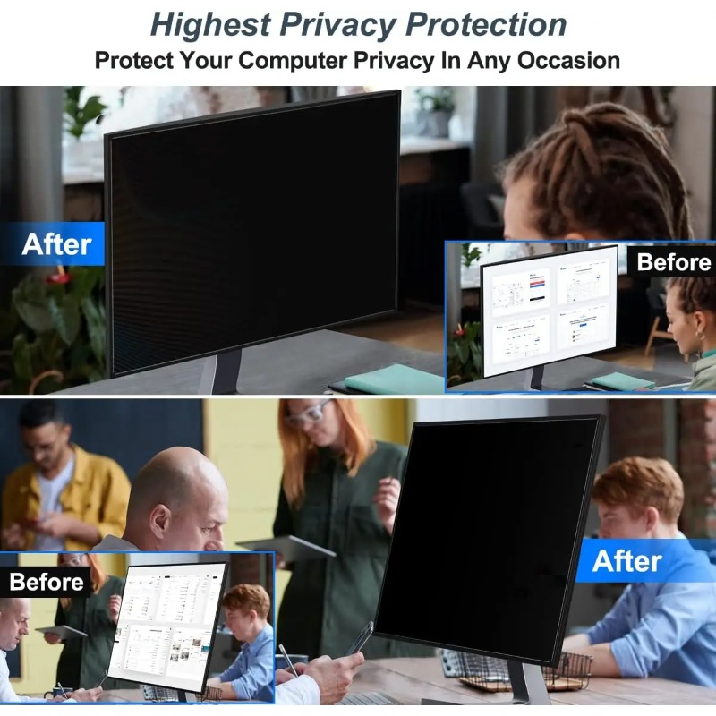 24inch Computer Privacy Screen - огляд і ціна Privacy Filter 2Pack