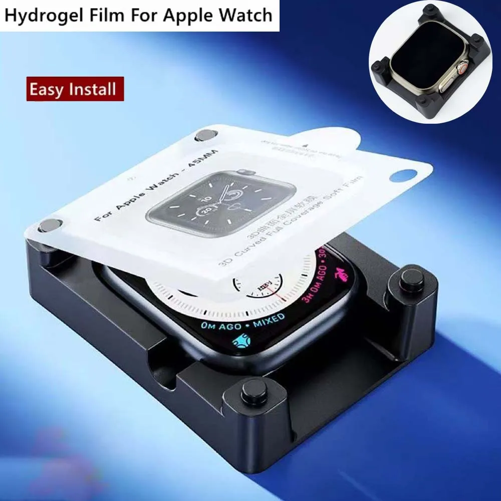 Hydrogel Film For Apple Watch  - огляд і ціна Screen Alignment Tool