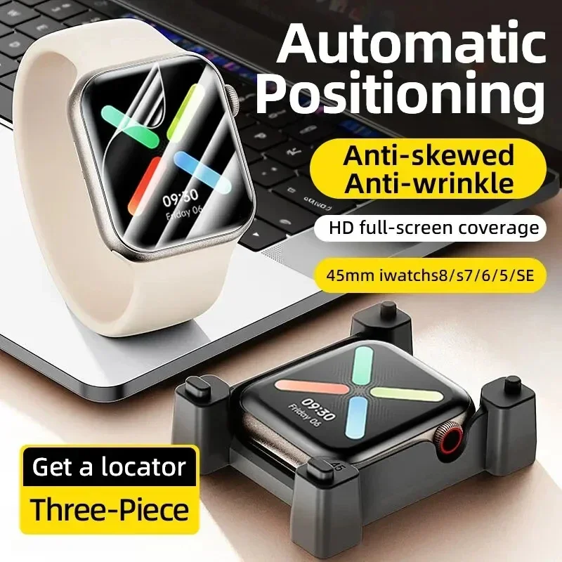 Hydrogel Film For Apple Watch  - огляд і ціна Screen Alignment Tool