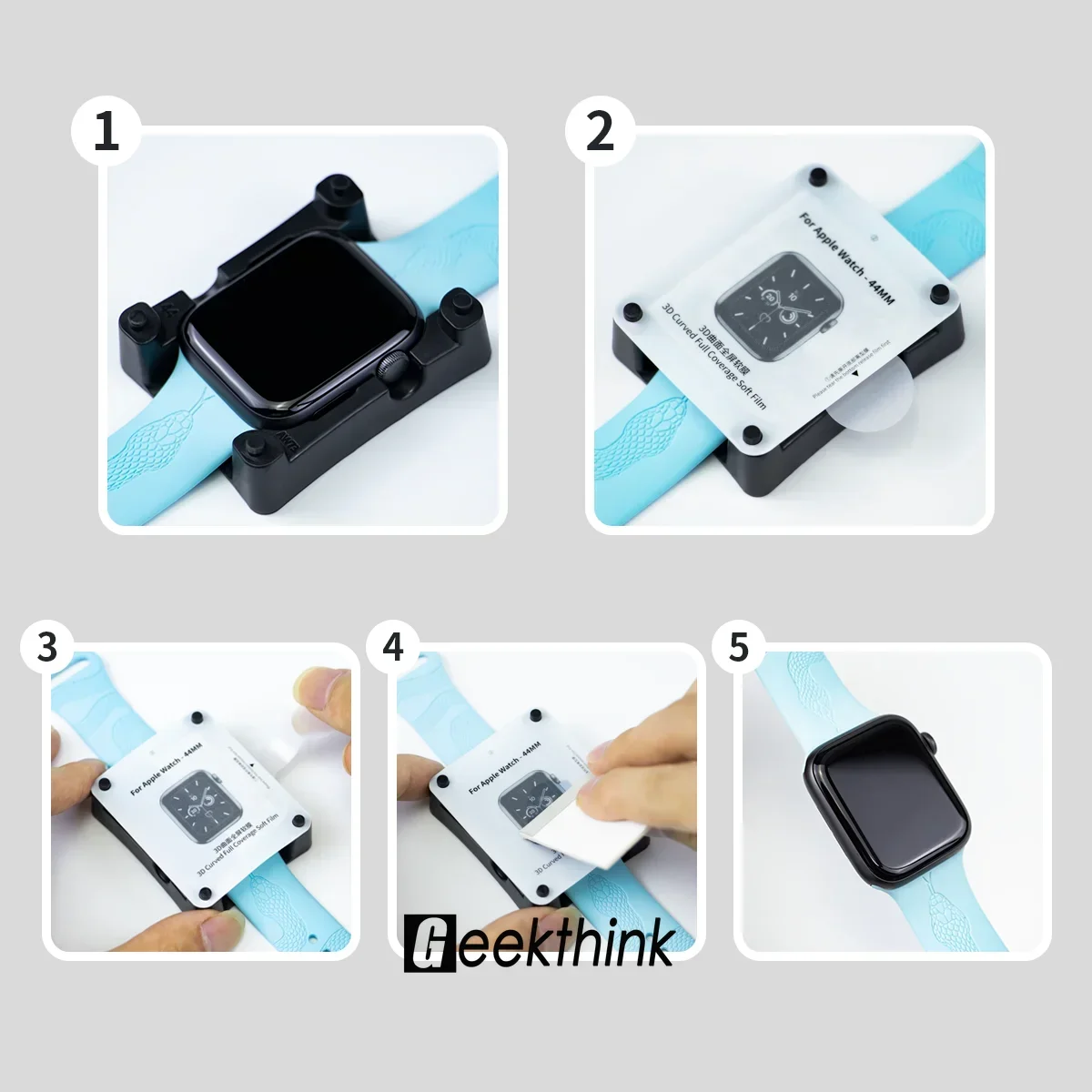Hydrogel Film For Apple Watch  - огляд і ціна Screen Alignment Tool