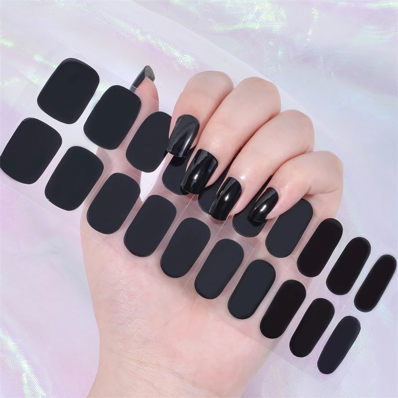 16/18/20Tips Gel Nail Stcikers - огляд і ціна Full Cover Adhesive