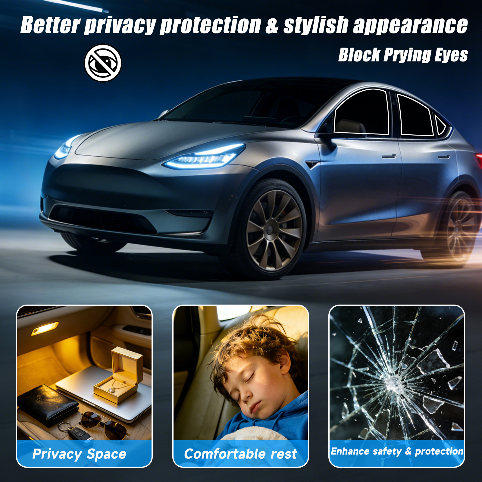 Custom Car Window Tint Sunshad - огляд і ціна Glass Protector Auto